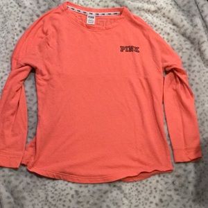 Orange “PINK” long sleeve shirt
